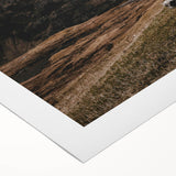 Rustic Lamb in Landscape Wall Art – Farmhouse Nature Scene Decor Print