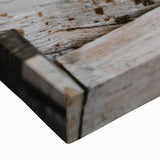 Rustic Firewood Texture Wall Art – Farmhouse Nature Decor Print