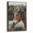 Rustic Horse Portrait Wall Art for Farmhouse and Nature-Inspired Decor