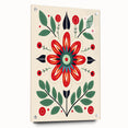 Scandinavian Wall Decor | Minimalist Floral Nordic Art Print for Homes