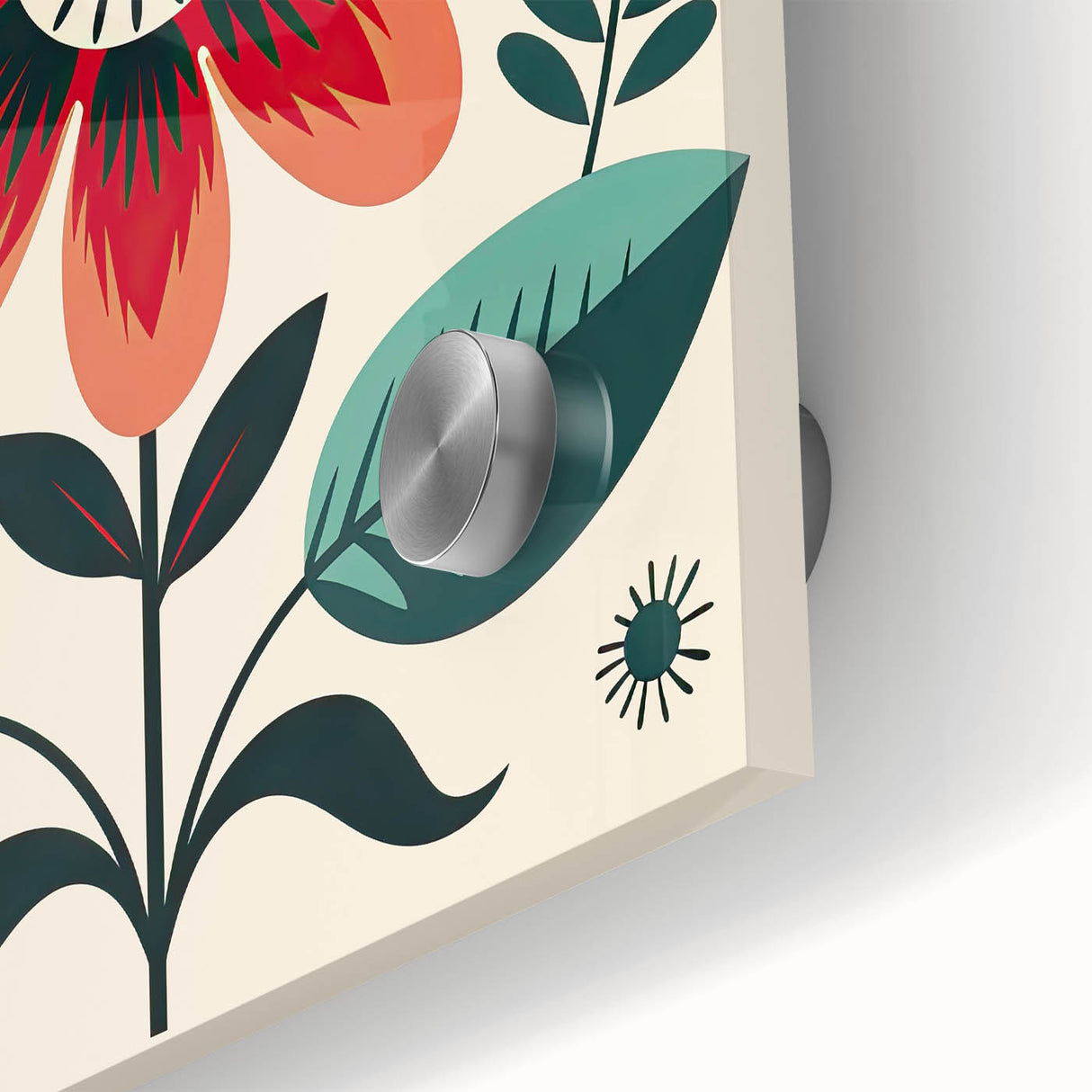 Nordic Art Prints | Bold Floral Scandinavian Wall Decor for Minimalist Homes