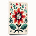 Nordic Art Prints | Bold Floral Scandinavian Wall Decor for Minimalist Homes