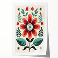 Nordic Art Prints | Bold Floral Scandinavian Wall Decor for Minimalist Homes