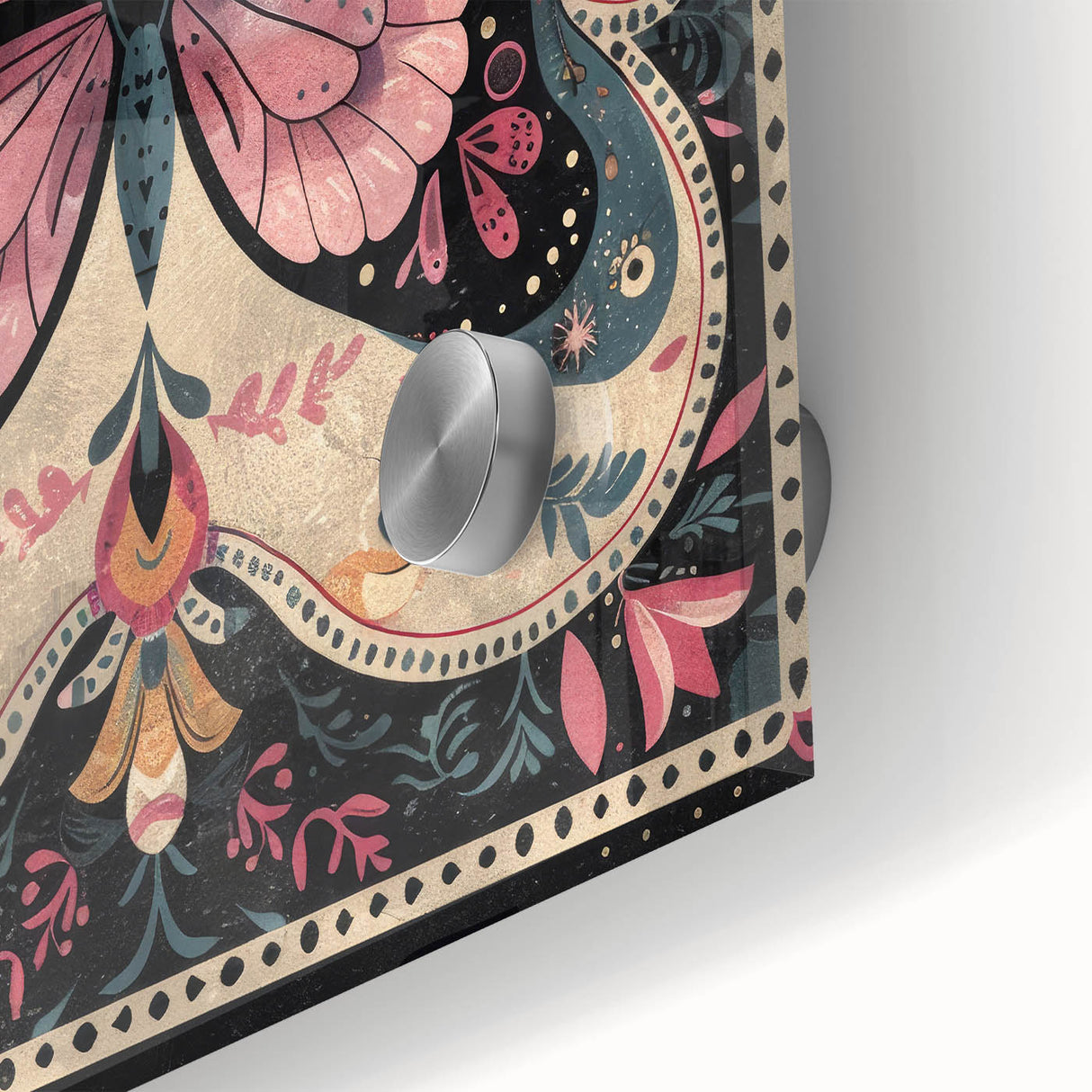 Scandinavian Butterfly Art | Nordic-Inspired Floral Wall Decor Print