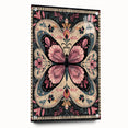 Scandinavian Butterfly Art | Nordic-Inspired Floral Wall Decor Print