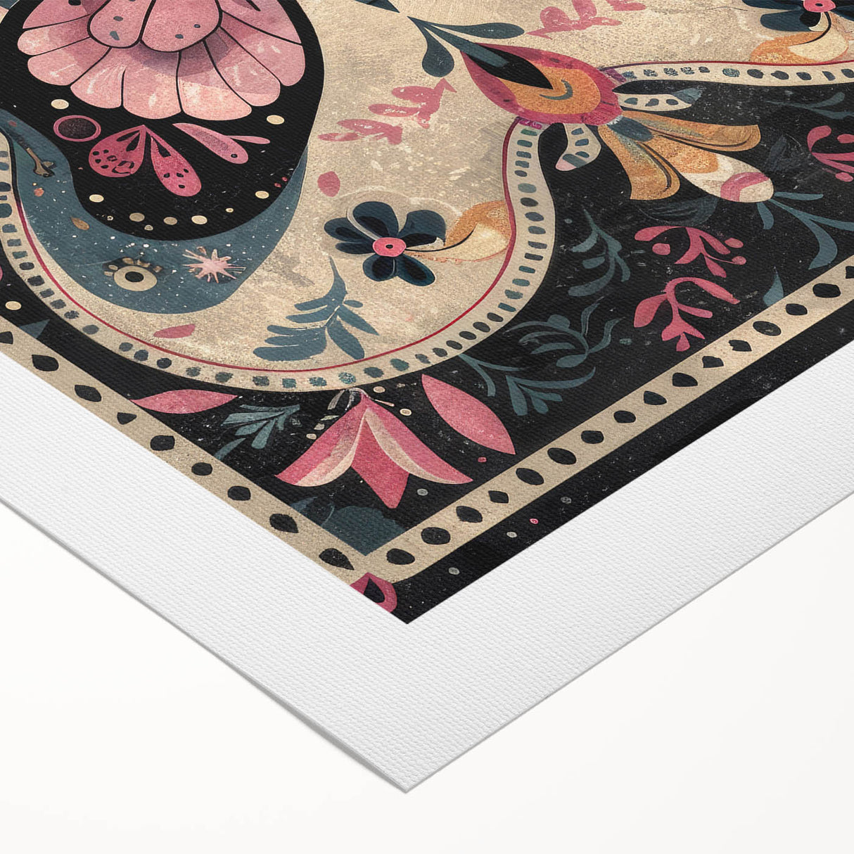 Scandinavian Butterfly Art | Nordic-Inspired Floral Wall Decor Print