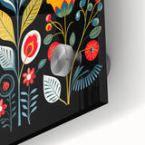 Scandinavian Wall Decor | Vibrant Floral Nordic Art Print