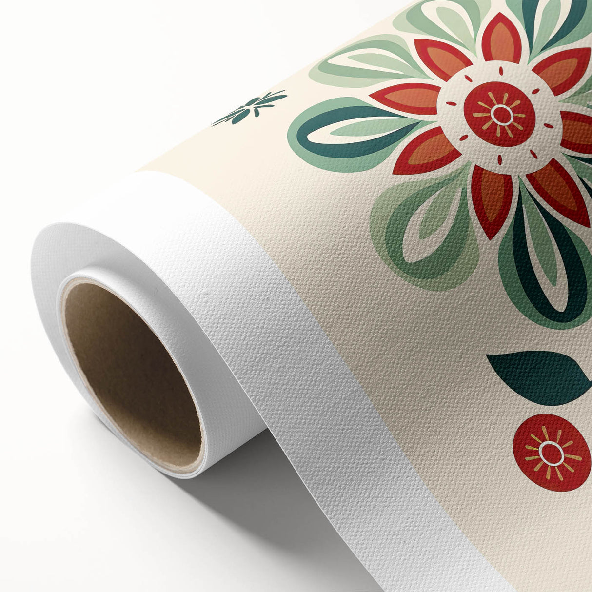 Scandinavian Wall Decor | Minimalist Floral Nordic Art Print | Hygge Style