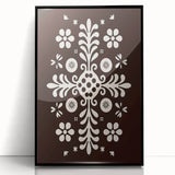 Minimalist Scandinavian Wall Decor | Nordic Floral Art Print | Hygge Style