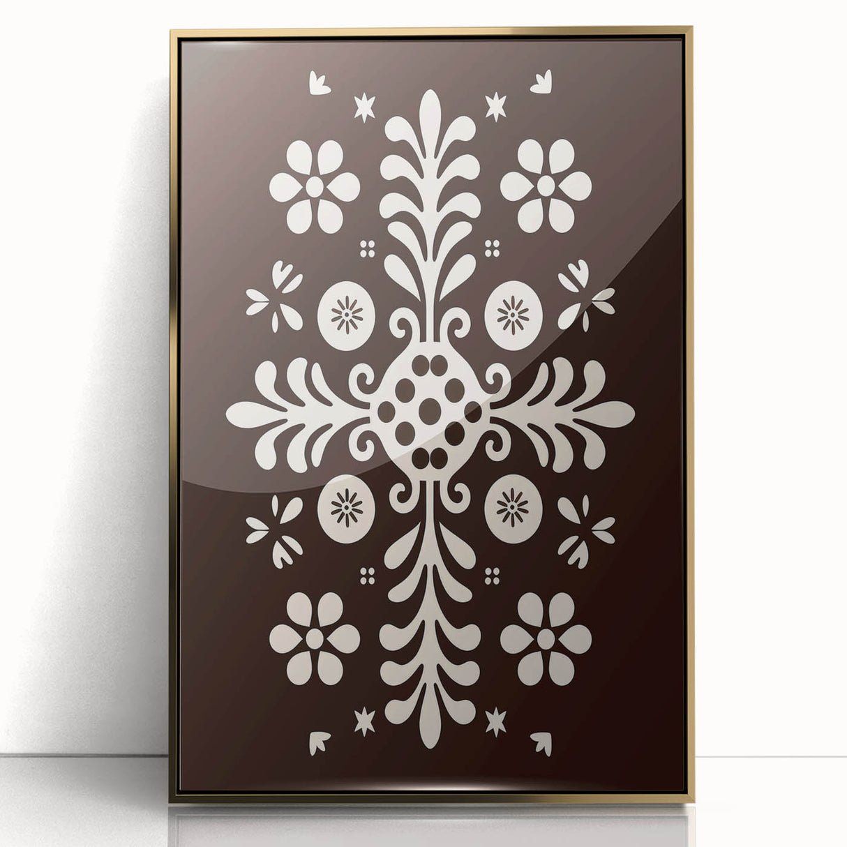 Minimalist Scandinavian Wall Decor | Nordic Floral Art Print | Hygge Style