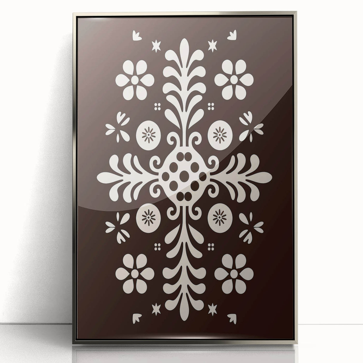 Minimalist Scandinavian Wall Decor | Nordic Floral Art Print | Hygge Style