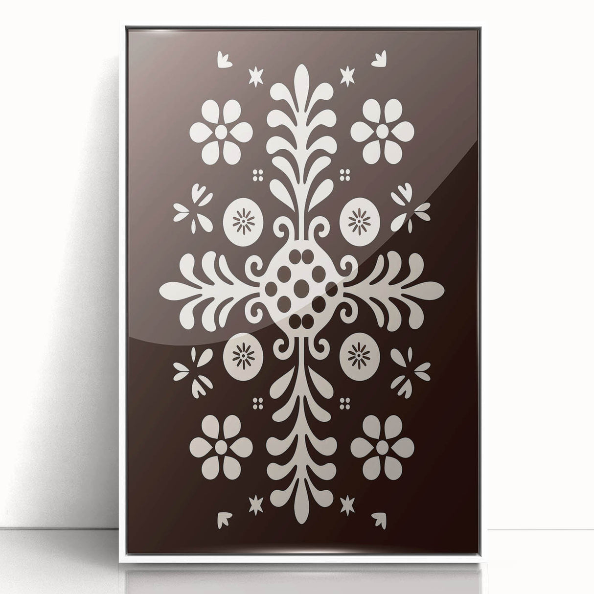 Minimalist Scandinavian Wall Decor | Nordic Floral Art Print | Hygge Style