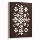 Minimalist Scandinavian Wall Decor | Nordic Floral Art Print | Hygge Style