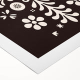 Minimalist Scandinavian Wall Decor | Nordic Floral Art Print | Hygge Style