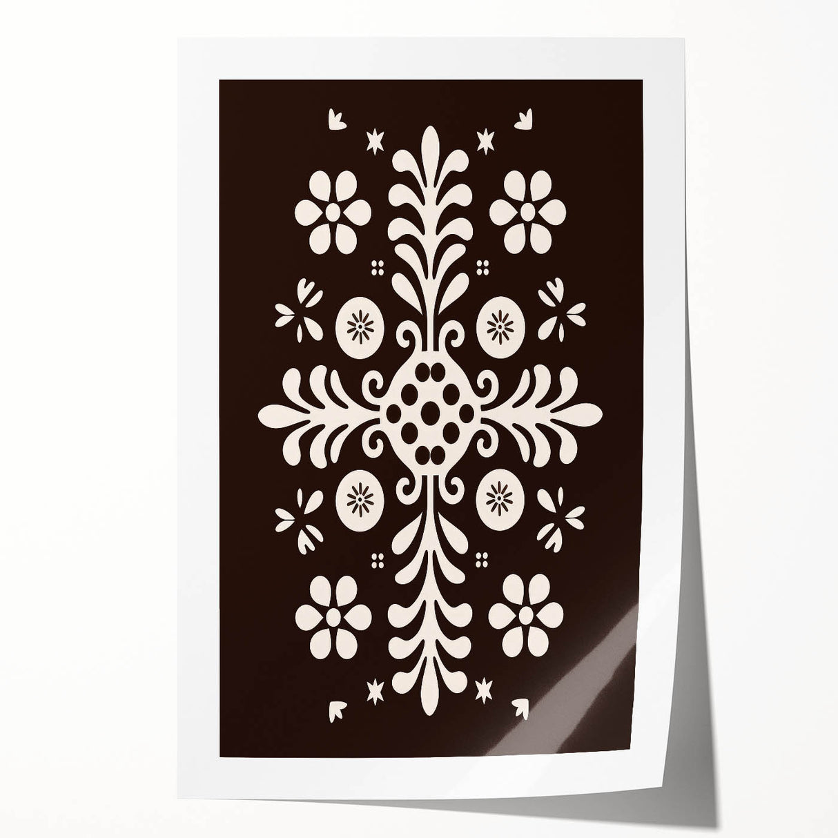 Minimalist Scandinavian Wall Decor | Nordic Floral Art Print | Hygge Style
