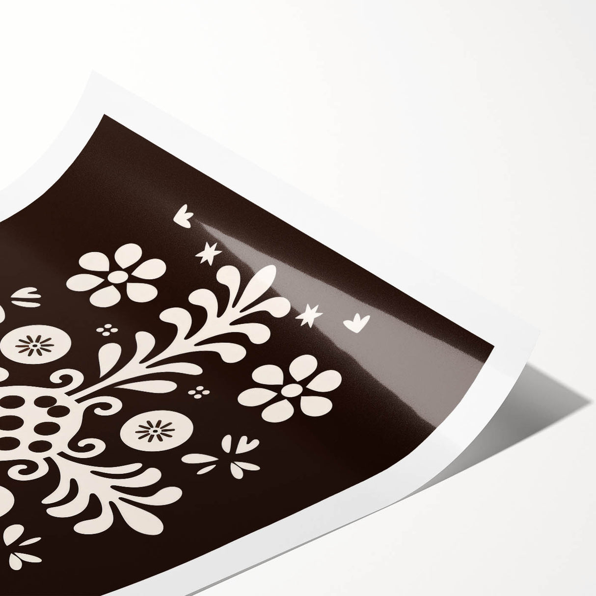 Minimalist Scandinavian Wall Decor | Nordic Floral Art Print | Hygge Style