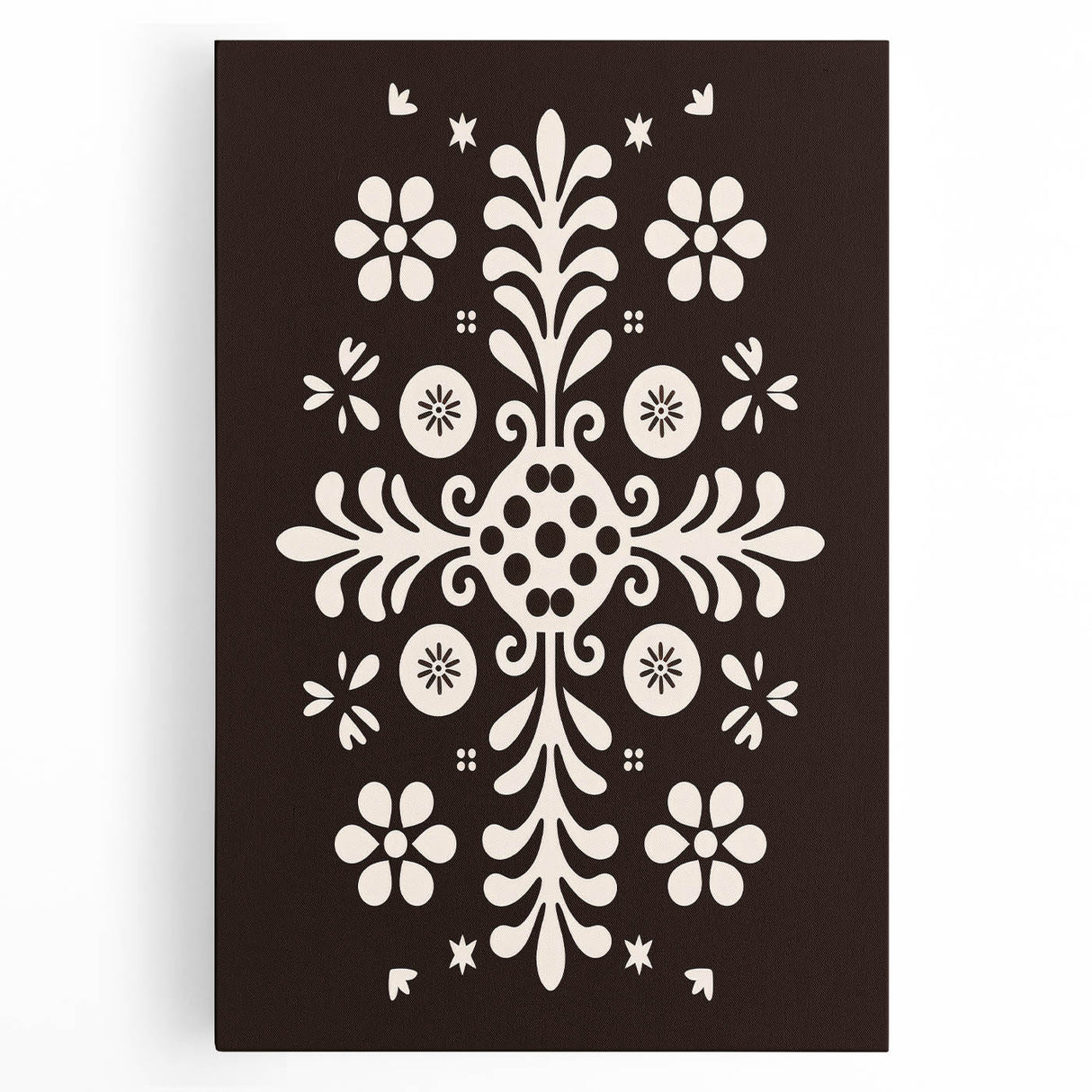 Minimalist Scandinavian Wall Decor | Nordic Floral Art Print | Hygge Style