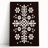 Minimalist Scandinavian Wall Decor | Nordic Floral Art Print | Hygge Style