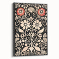 Scandinavian Wall Decor | Elegant Nordic Floral Art Print | Hygge Style