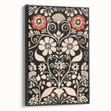 Scandinavian Wall Decor | Elegant Nordic Floral Art Print | Hygge Style