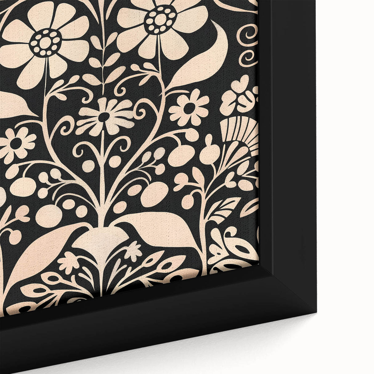 Scandinavian Wall Decor | Elegant Nordic Floral Art Print | Hygge Style