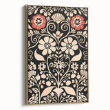 Scandinavian Wall Decor | Elegant Nordic Floral Art Print | Hygge Style