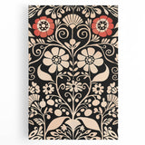 Scandinavian Wall Decor | Elegant Nordic Floral Art Print | Hygge Style