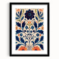 Scandinavian Wall Art | Bold Floral Nordic Art Print | Hygge Style