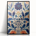 Scandinavian Wall Art | Bold Floral Nordic Art Print | Hygge Style