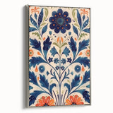 Scandinavian Wall Art | Bold Floral Nordic Art Print | Hygge Style