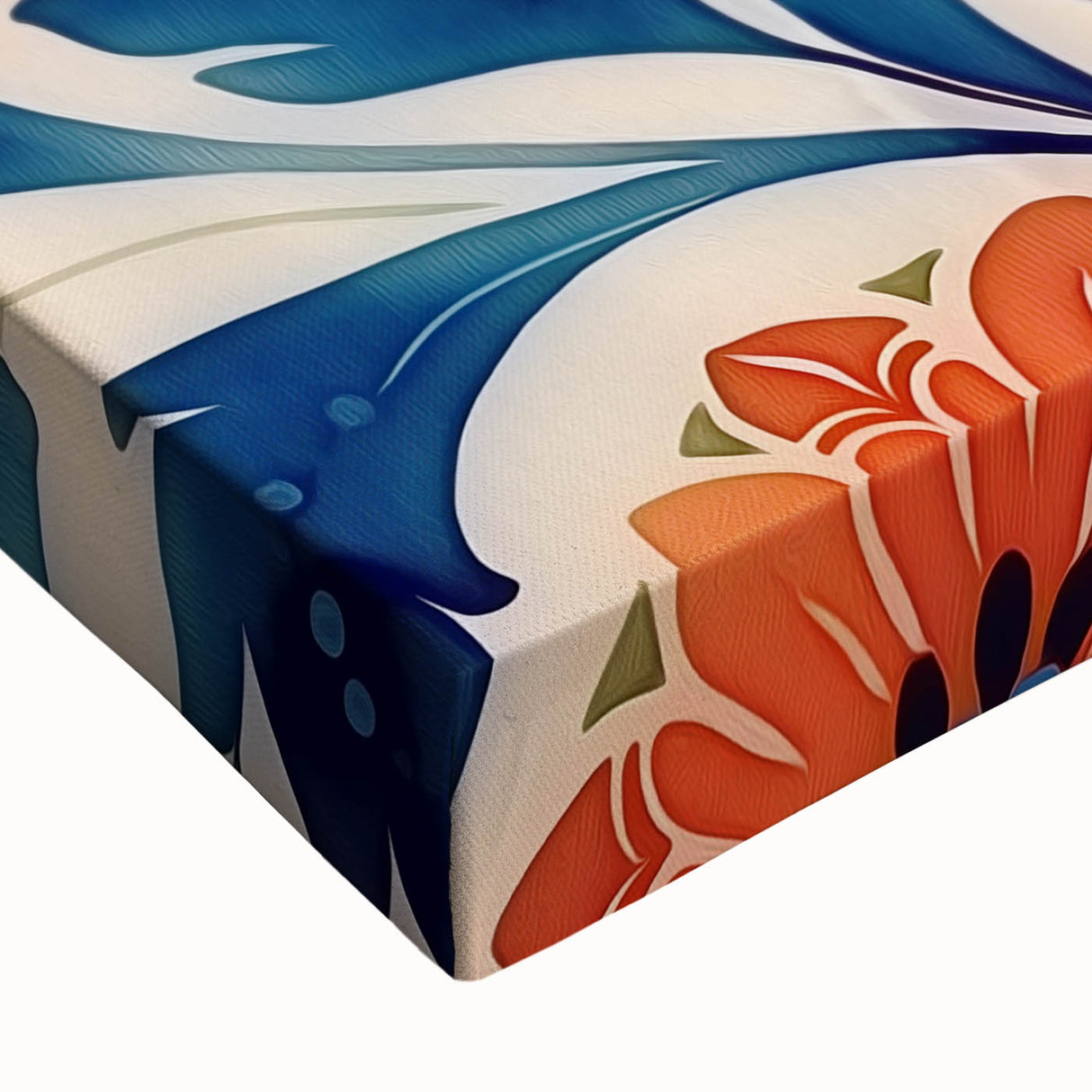Scandinavian Wall Art | Bold Floral Nordic Art Print | Hygge Style