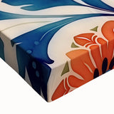 Scandinavian Wall Art | Bold Floral Nordic Art Print | Hygge Style
