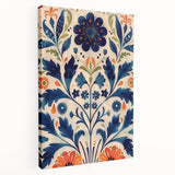 Scandinavian Wall Art | Bold Floral Nordic Art Print | Hygge Style