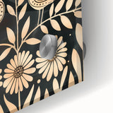 Scandinavian Wall Art | Nordic Beige and Peach Bird Print | Hygge Style