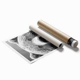 Black bear wall art print showcasing a minimalist design, featuring intricate details and bold colors, perfect for nature-themed decor in any setting.