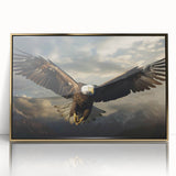 Framed wall art collection featuring a stunning design of various birds, presented in an elegant acrylic frame with a gold border, ideal for home decor.