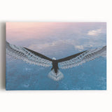 Vibrant stretched canvas wall art featuring a collection of birds with intricate designs, ideal for adding a colorful touch to home decor. Perfect for nature lovers.