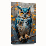 Acrylic glass wall art depicting a vibrant collection of birds, featuring intricate designs and colors, showcased in a side view without visible pins. Perfect for enhancing modern home decor.