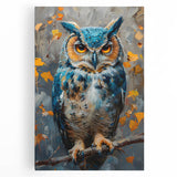 Stretched canvas wall art showcasing a vibrant collection of colorful birds, ideal for enhancing modern home decor with a nature-inspired theme.