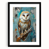 Framed black wall art featuring a collection of vibrant bird illustrations, elegantly matted for a polished look, perfect for enhancing modern decor.