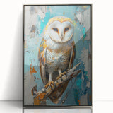 Framed acrylic wall art featuring a vibrant design of various birds, showcasing intricate details and colorful patterns, perfect for home decor.