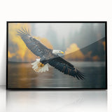 Framed acrylic wall art showcasing a vibrant collection of birds, featuring intricate designs and a sleek black frame, perfect for modern home decor.