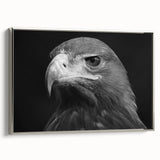 Framed canvas wall art featuring a detailed design of birds in flight, set against a silver background, showcasing a modern aesthetic ideal for home decor.