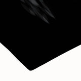 Close-up of a stretched canvas featuring a vibrant birds of prey design, showcasing intricate details and bold colors, ideal for nature-themed home decor.