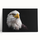 Stretched canvas wall art depicting a vibrant design of birds, featuring rich colors and intricate details, perfect for enhancing modern home decor.