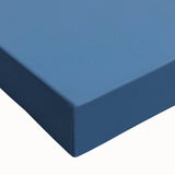 Close-up of a vibrant stretched canvas wall art featuring a colorful bird design from the "Birds of Prey" collection, showcasing intricate details and textures.