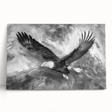 Stretched canvas wall art featuring a vibrant design of various birds, showcasing intricate details and colors, perfect for home decor and nature enthusiasts.
