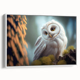 Framed canvas wall art featuring a vibrant bird design, showcasing various colorful bird species in a contemporary style, perfect for modern home decor.