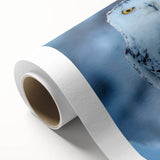 Vibrant rolled canvas print showcasing an intricate design of birds, inspired by nature with colorful details, perfect for enhancing home decor.