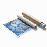 Vibrant wall art print featuring a colorful design of birds in flight, showcasing intricate details and textures, perfect for home or office decor.